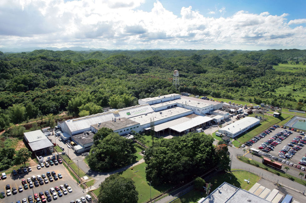 Air Master's manufacturing facility in Barceloneta, Puerto Rico