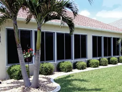 Custom Window Systems CWS WeatherLite Acrylic Multi-Vent Sliding Sunroom Window