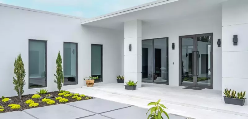 Eco-Guard 600 French doors on a South Florida home