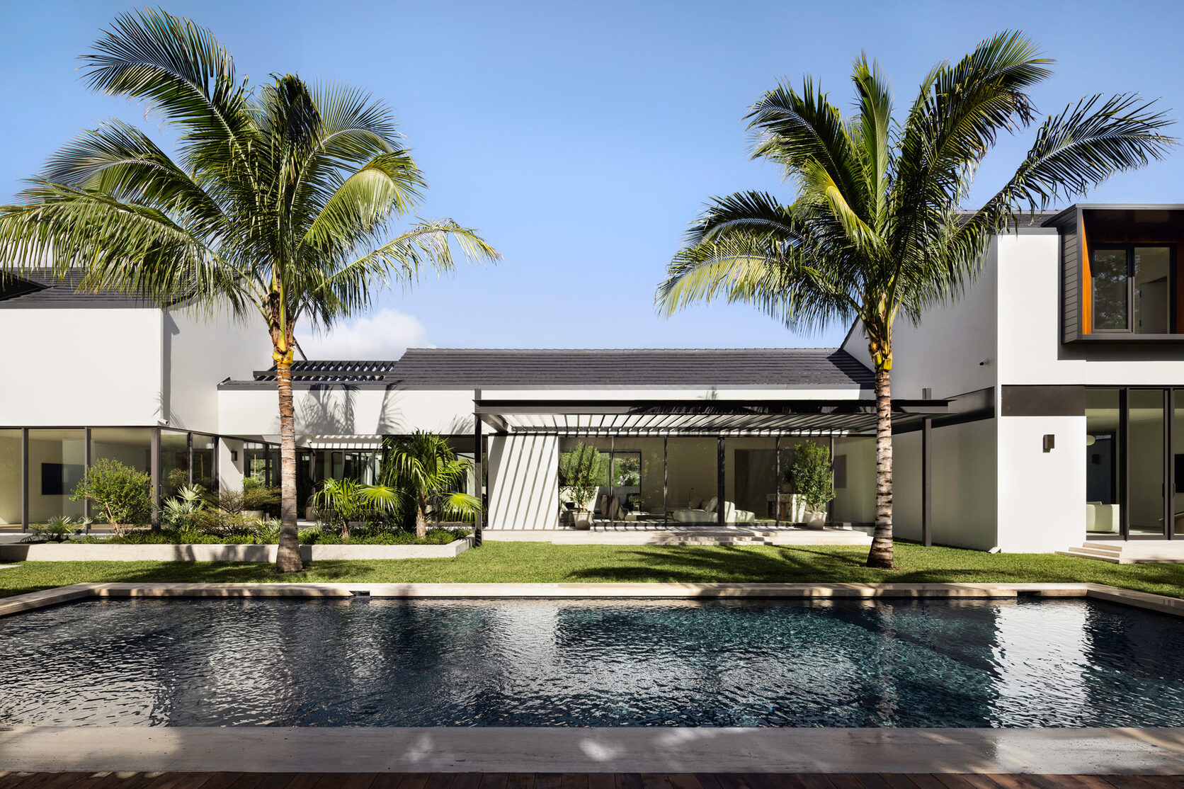 ES Windows impact windows and doors on a luxury South Florida residence