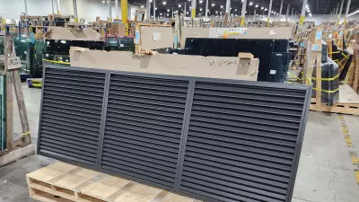 Architectural Aluminum Louvers