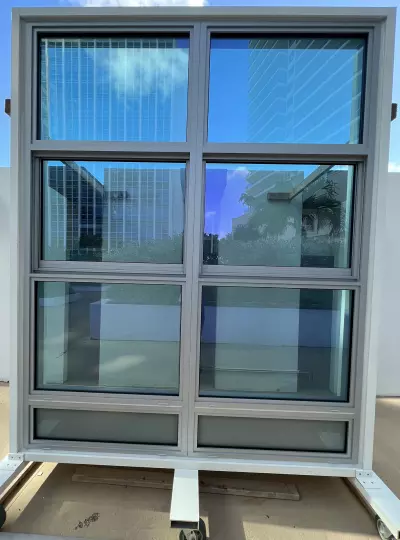 Mr Glass MG-250 Single Hung Window Wall System