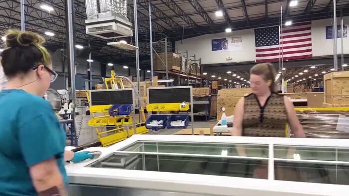 PGT's North Venice plant floor