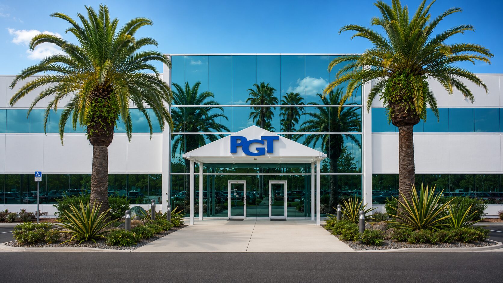 PGT Custom Windows & Doors facility in Venice, Florida