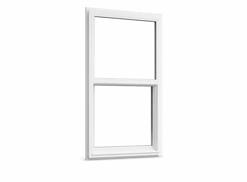 PGT WinGuard Vinyl Single Hung SH5500 — product render on white background (alternate view)