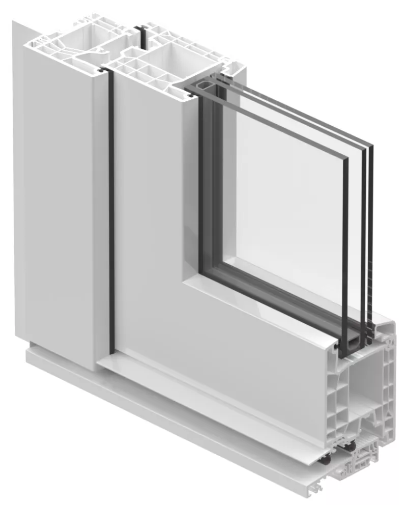 ES Windows V76 Swing Door