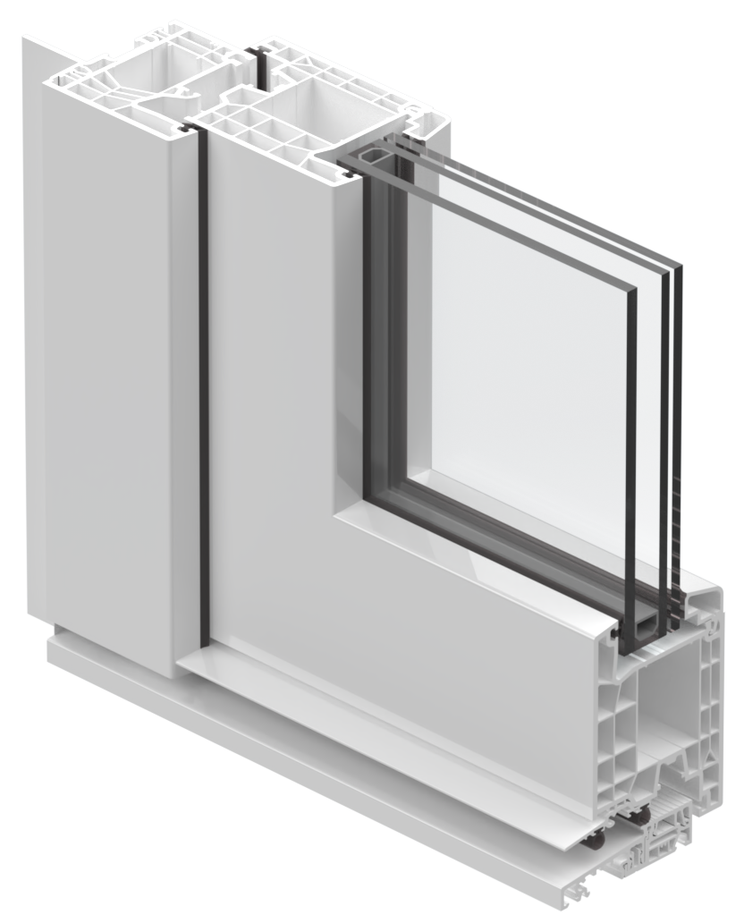 ES Windows V76 Swing Door
