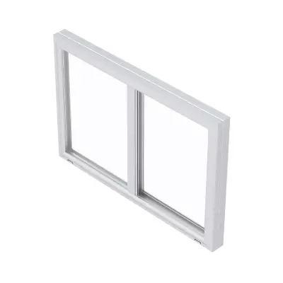 ES Windows ES Windows ES-VL2000 uPVC Horizontal-Roller Window