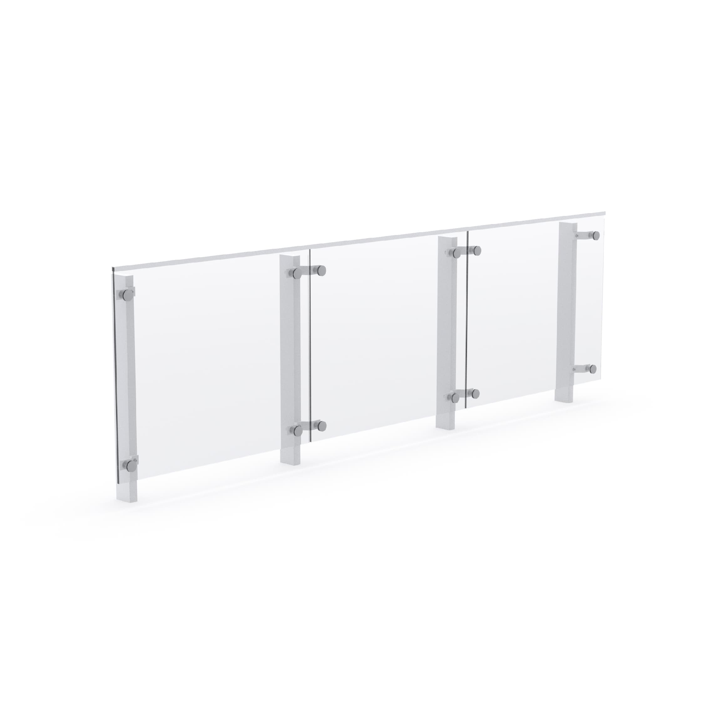 ES Windows GMP-200 Floating-Glass Railing