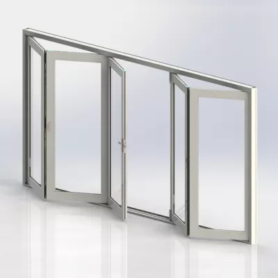 ES Windows ES Windows Prestige ES-BF5010T Bi-fold Door (TB)