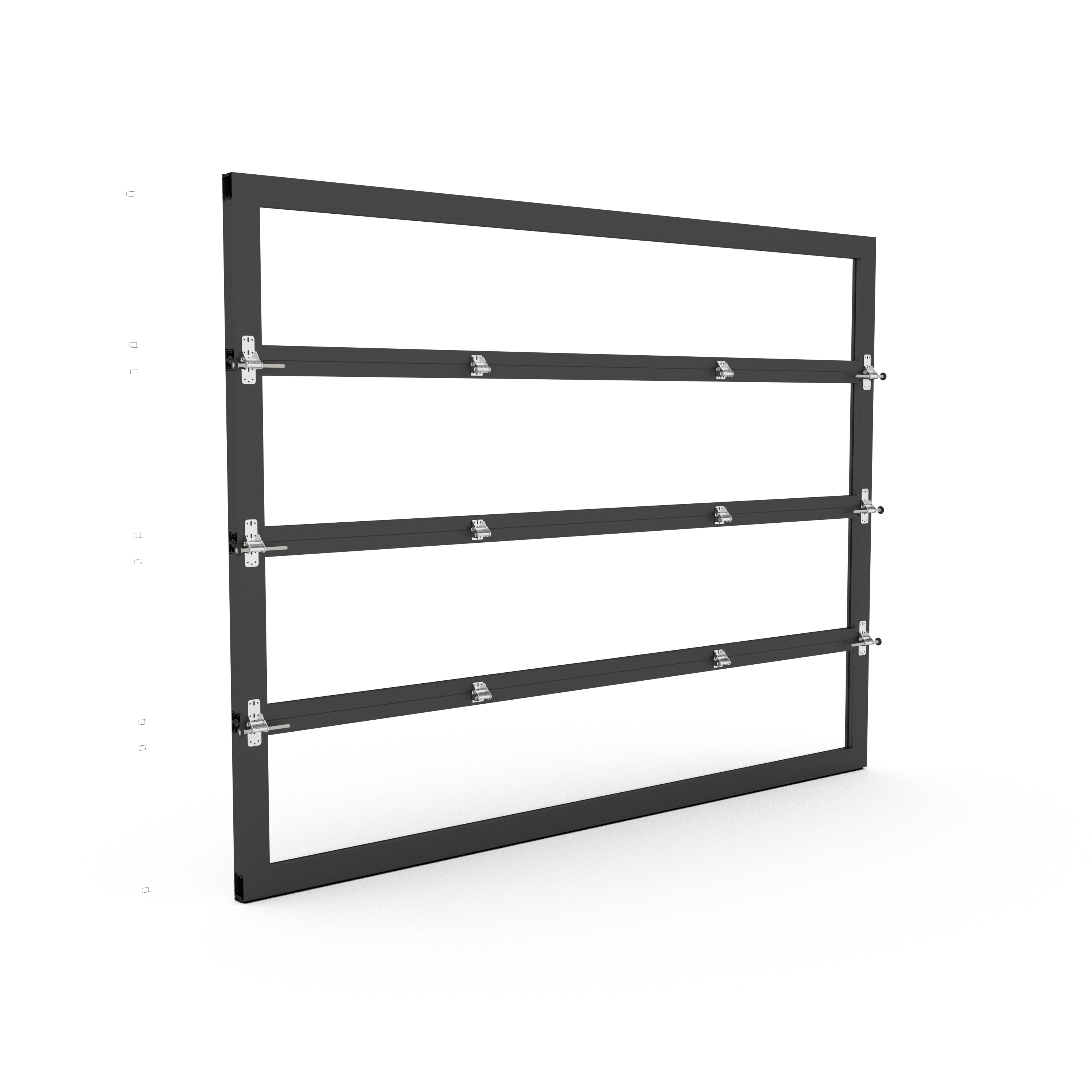 ES Windows Prestige ES-PGD3040 Captured-Glass Garage Door