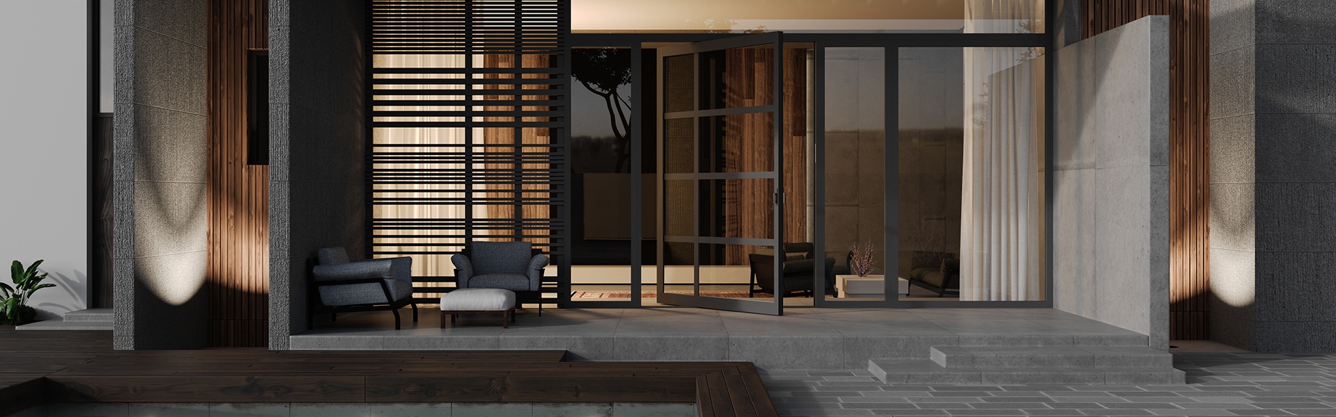 WinDoor PV9998A Pivot Door