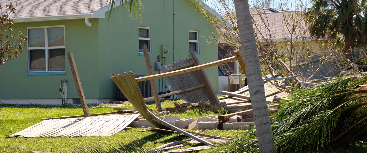 The Yard, the Trampoline, and the Tornado: What Hurricane Wind Actually Damages: Most hurricane damage isn't from the storm directly—it's from what the storm picks up