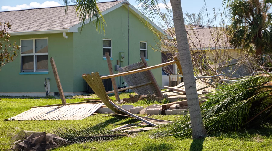 The Yard, the Trampoline, and the Tornado: What Hurricane Wind Actually Damages