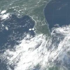 Live GOES-19 satellite view of Florida